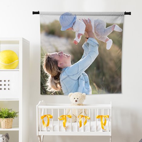 foto op wandkleed kinderkamer