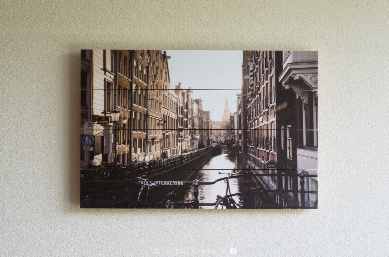 foto op hout gracht
